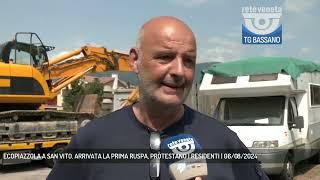 ECOPIAZZOLA A SAN VITO. ARRIVATA LA PRIMA RUSPA, PROTESTANO I RESIDENTI | 06/08/2024