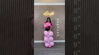 Easy Balloons Bouquet tutorial. Ice cream party decoration. Balloons bouquet. #balloonart