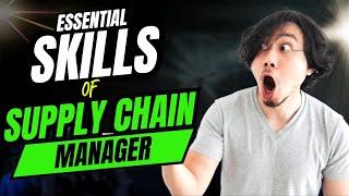 Supply Chain Manager Skills | How to become a Good Supply Chain Manager | Supply Chain Career