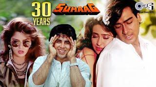 30 Years Of Suhaag | Ajay Devgn, Akshay Kumar, Karishma Kapoor, Nagma | 90s Hits Hindi Songs