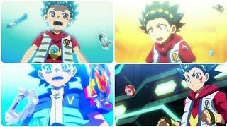 All Valtryek Burst Finishes in Beyblade Burst Season 1-6