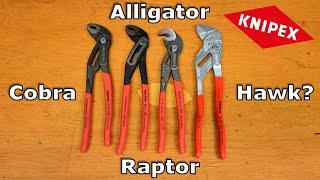 Knipex Cobra vs Raptor vs Alligator vs Pliers Wrench Comparison Review - Best Knipex Pliers