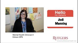 Getting2KnowMe@UBHC - Jodi Manning