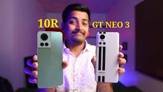 OnePlus 10R vs Realme GT Neo 3 SPEED TEST Comparison