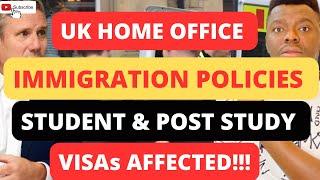 UK GOVERNMENT WHITE PAPER IMMIGRATION POLICY TARGETED AGAINST STUDY AND POST STUDY VISA HOLDERS!!