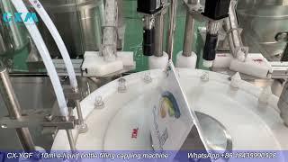 e-liquid filling machine| automatic 10ml e liquid filling capping machine | filling capping machine