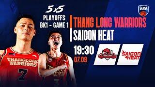  Livestream Thang Long Warriors - Saigon Heat | Giải bóng rổ chuyên nghiệp Việt Nam - VBA 2023