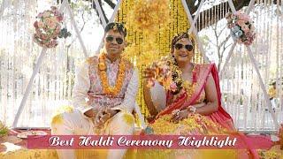 Raghav & Pragati - Best Cinematic Haldi Highlight 2024 - Ramada Khajuraho  - Destination Wedding