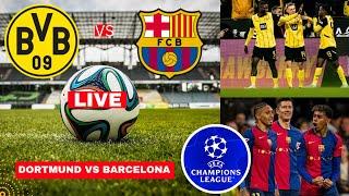 Borussia Dortmund vs Barcelona 2-3 Live Champions League UCL Football Match Score Highlights Vivo