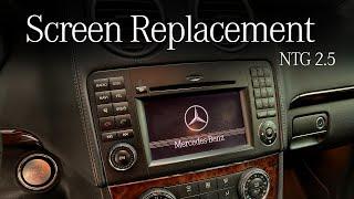 Mercedes COMAND NTG 2.5 DIY Screen Replacement - W164 ML63
