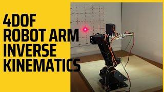 how to control 4 DOF of Robot Arm through inverse kinematics, Degrees of Freedom test