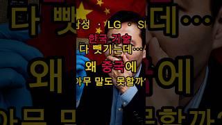 삼성·LG·SK 한국 기술 다 뺏기는데… 왜 중국에 아무 말도 못할까? | #Shorts #쇼츠 #이슈 #정보 #쇼츠이슈 #쇼츠뉴스