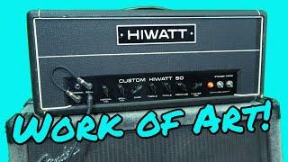 AMPS THIS BEAUTIFUL Don't Need 'Repair'…Only Love ️ - 1971 HIWATT CUSTOM 50 DR504