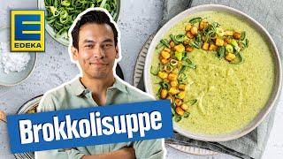 Cremige Brokkolisuppe | Suppenrezept mit Kartoffeln