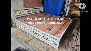 Metal sofa cum bed 6x6 || 7893222939, 8686118848 Hyderabad