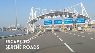 Escaping the Chaos: Serene Morning Drive on Jakarta's Outer Ring Road | ASMR Road Trip Experience 