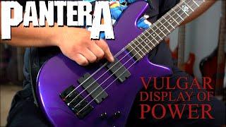 [FULL ALBUM BASS COVER] Pantera - Vulgar Display of Power