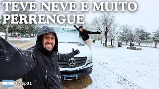 PRIMEIRA VEZ NA NEVE e ficamos SEM GÁS no MOTORHOME - T7 Ep31