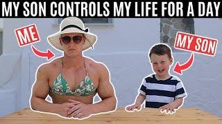 My son controls my life for a day