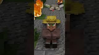 Why does Pillager attack Villagers? -  Minecraft Animation