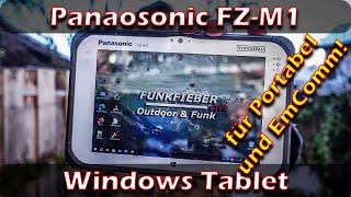 Panasonic Toughpad FZ-M1 für den Portabelbetrieb! #portable #portabel #notfunk #pota #sota