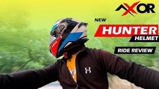 Axor Newely Launched Hunter Turbo Ride Review Amazing Feature Suprerb Look| Best Helmet Under 4000?