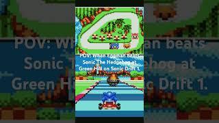 Sonic Drift is the worst Game Gear game!!! #sonicthehedgehog  #sonicorigins #racing #gamegear