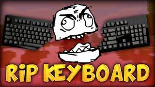 HILARIOUS RIP KEYBOARD (Minecraft Brand New Custom RAGE XRUN)