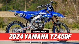 2024 Yamaha YZ450F Project Bike Garage Build