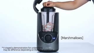 Hanssem Ozen Vacuum blender Demonstration for Vacuum English