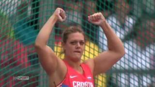 Sandra Perkovic (CRO) 71.08 Discus Throw Zurich 2014