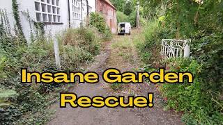 Totally EPIC! Garden Restoration.  370 Year Old House and gardens!!! Day 1