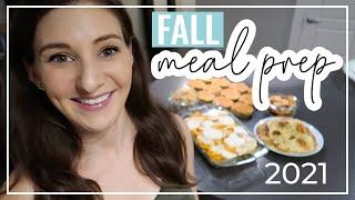 *NEW* ULTIMATE FALL MEAL PREP // 2021 Fall Recipes + Cozy Healthy Fall Recipes