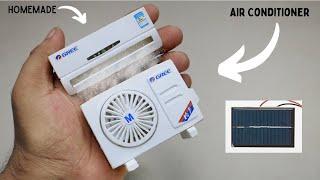 How To Make Mini Solar Air Conditioner - From PVC Pipe At Home