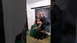 At Home Family Photos :  Shein Gowns, Amazon Suits, and Sensationnel Latisha Synthetic Wig