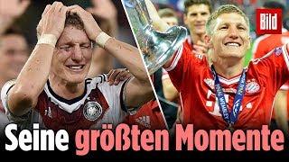 Die größten Momente von Bastian Schweinsteiger: Weltmeister beendet Karriere als Fußballer