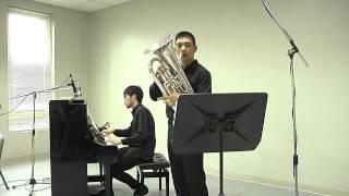 Thanakorn T. - Concerto for Double Bass 2nd mov. Andante (Antonio Capuzzi)