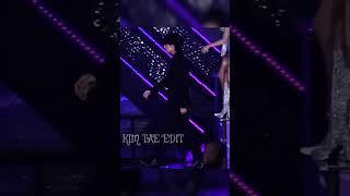 The way tae immediately place his hand in front of him to give respect#bts #taehyung #shorts