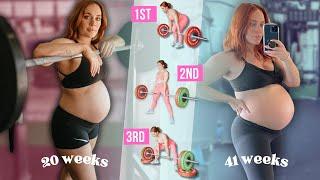 HOW I LIFTED HEAVY EVEN AT 41 WEEKS PREGNANT | Strength Training Do's and Don'ts for every Trimester