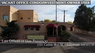 1721 Carlisle NE Office Building for Sale Albuquerque Commercial Real Estate