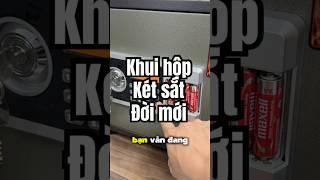  Mở Hộp Két Sắt Việt Tiệp Đời Mới – Khóa Điện Tử, Chống Cháy, Cảnh Báo Điện Thoại