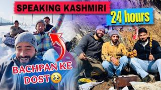 Speaking Kashmiri For 24 Hours  || Picnic With Childhood Friends 