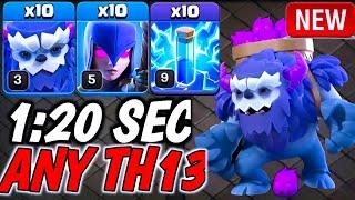 Yeti Legend Push Attack ! Th13 Zap Attack ! Th13 Attack Strategy ! Th13 Sui Lalo ! Th13 Sui Lalo