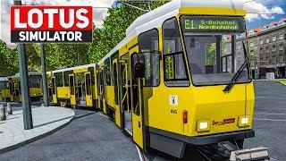 LOTUS Simulator #8: Die alte TATRA KT4Dtm BVG-Tram im schönen Nickern! | Straßenbahn Simulator