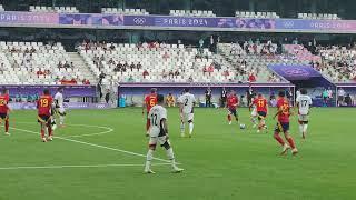 240730 Paris Olympics Football Spain vs Egypt