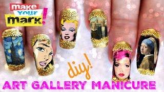 How to: Art Gallery Manicure