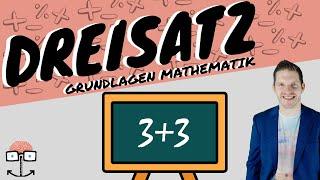 Der Dreisatz - Mathematik Grundlagen für die Ausbildung zum Kaufmann im Einzelhandel