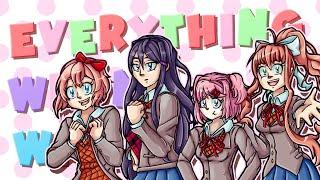 Everything Wrong With Doki Doki Literature Club in 1 Hour and 16 Minutes