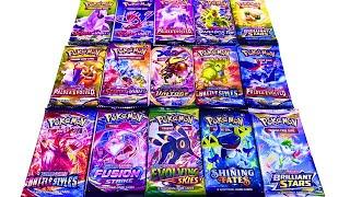 I FOUND 15 WEIRD ENGLISH EDITION POKEMON BOOSTER PACKS | OPENING 15 DIFFERENT BOOSTER PACKS #pokemon