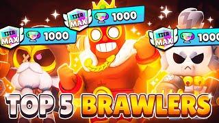 Top 5 BEST Brawlers in Solo Showdown (After Update)